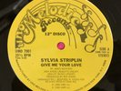 SYLVIA STRIPLIN Give Me Your Love (1980) Original Classic 12