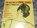 CONNIE FRANCIS - The Very Best Of Connie Francis - 15 Biggest Hits Vinyl - LP