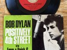 Bob Dylan Positively 4th Street 1965 Columbia 4-43389 45rpm W/PS 7” USA