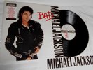 Michael Jackson BAD 1987 LP A5 B4 Original + Hype Epic 450290 1 + Lyric Bag EX