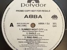 ABBA SUMMER NIGHT CITY/EAGLE/RING RING UK PROMO 12” SINGLE POLYDOR