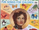 CONNIE FRANCIS SINGS FUN SONGS FOR CHILDREN , US 1959 Vintage LP, Very Rare
