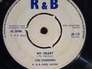 THE CHARMERS - MY HEART - VG +