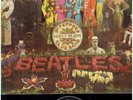 THE BEATLES SGT PEPPER MONO VINYL ALBUM 1ST PRESSING CUT-OUTS/RED WHITE INNER