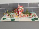 RONCO PRESENTS A CHRISTMAS  PRESENT LP RECORD w/ POP UP CHRISTMAS SCENE VINYL