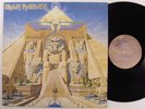 IRON MAIDEN Powerslave CAPITOL SJ-12321 LP VG+ textured cover a