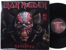 IRON MAIDEN Senjutsu SANCTUARY 3XLP VG++/VG+ 180g tri-fold cover a