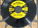 45 Vinyl Record The Five Blobs The Blob/Saturday Night in Tiajuana Black 7