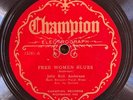 Champ 15281 Jelly Roll Anderson SORE BUNION BLUES  Delta Blues78rpm EE-/E-  HEAR