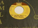 Stevie Wonder: What Christmas Means To Me / Bedtime For Toys 45 - Tamla - Soul
