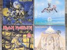 4x IRON MAIDEN Vinyl LP Heavy Metal Seventh Son / Live after Death Piece of Mind