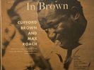 Clifford Brown and Max Roach Study in Brown vinyl LP 1955 1st Press MONO Nr Mint