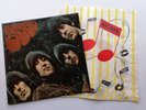 THE BEATLES 1965 UK LP RUBBER SOUL 1969 MONO PRESS NO S-I-U-K  RECORD SHOP BAG