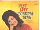 LORETTA LYNN-6-SONG HARD COVER JUKE BOX-EP+45+TITLE STRIPS--(FIST CITY)--PS--PIC