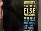 Cannonball Adderley Somethin’ Else Vinyl LP 1966 Blue Note Reissue Stereo VG