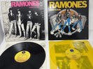 Two RAMONES LP’s ROCKET TO RUSSIA & Road To Ruin 1970s Pressing YELLOW VINYL EX