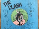 The Clash  (White Man) In Hammersmith Palais 45rpm  Blue Sleeve FULLY SIGNED