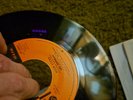 three Led Zeppelin 45 vinyls