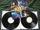 KISS - 2LP - TEST PRESS - RARE BLACK VINYL  - WHITE LABEL  - NEW