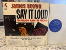 JAMES BROWN SAY IT LOUD I'M BLACK AND I'M PROUD   RARE PROMO 1969 VG+/VG+++ LP