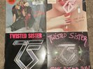 Twisted Sister - 4 Vinyl Albums. Stay Hungry, Love is for Suckers MORE  As Is