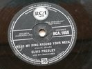 ELVIS PRESLEY UK 1958  R.C.A   78   WEAR MY RING AROUND YOUR NECK   RCA 1058