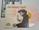 JOHNNY CASH now here's johnny cash Pink Swirl Vinyl LP SUN 1961 Banbox Exclusive