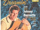 JOHNNY BURNETTE-RARE-4-SONG SOFT COVER PICTURE SLEEVE+45-(DREAMIN'+3)-PS-PIC-SLV