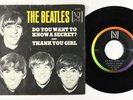 Beatles Picture Sleeve 45 - Do You Want To Know A Secret - Vee-Jay VG+