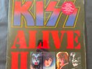 RARE 1977 KISS ALIVE II LP ALBUM 7076-2-11.98 1ST PRESSING w/ RED HYPE SEALED MT