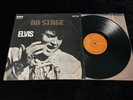 ELVIS PRESLEY LP LPMLSP-4362 ON STAGE 1970 RARE 1970 BRAZIL DIFF. COVER VG/NM+