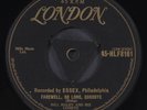 BILL HALEY & COMETS: farewell, so long, goodbye / i'll be true LONDON 7