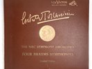 ARTURO TOSCANINI 4 Brahms Symphonies RCA VICTOR Lmtd Edt’n 3LP SET Leather Rare