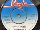 Sex Pistols Pretty Vacant Virgin 1977 original with rare push out centre 7” Punk