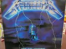 Real 1st PRESS Metallica MEGAFORCE Ride The Lightning 1984  MRI-769 VG+