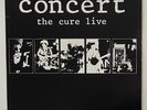 ORIGINAL Vtg 1984 THE CURE Live Album CONCERT Vinyl 1ST PRESSING Lp NEAR MINT