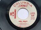 Gigi & The Charmaines - Girl Crazy / Guilty,  Single Radio Station Copy