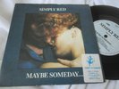 Simply Red Maybe Someday Ferret & Spanner Promo Label EastWest YZ 141 7