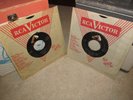 ELVIS PRESLEY - 2 - Sun to RCA 45 Releases 1955 MYSTERY TRAIN / LET'S PLAY HOUSE