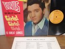 Elvis Presley Girls  Girls  Girls  1973 Japan LP SHP-5136  stiff cover