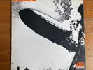 Rare Led Zeppelin I Vinyl LP 1969 588171 UK 2nd Pressing Grey Stripe A1/B1