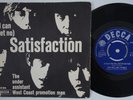 ROLLING STONES I Can't Get No Satisfaction RARE Denmark 45 mod beat danish HEAR