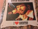 David Allan Coe I Love Country LP Vinyl CBS 1985 Vintage Dutch Import