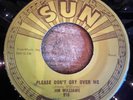 HEAR -1957 MEMPHIS ROCKABILLY - JIM WILLIAMS - PLEASE DON'T CRY OVER ME -SUN 270