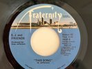 S.J. and Friends - This Song / Wooday 1979 Fraternity 45 RARE Boogie Modern Soul