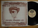 FREDDIE FINGERS LEE Wanted - The One Eyed Boogie Boy LP 1991 France Near Mint