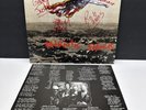 TOTAL CHAOS Patriotic Shock RARE SIGNED BY BAND 1995 EPITAPH RECORDS LP VINYL EX