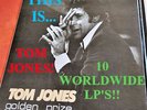 THIS IS SIR TOM JONES  Mega-Lot 10 Worldwide Vinyl LPs Books Posters Inserts WOW