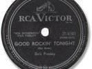 1954 ELVIS PRESLEY Rockabilly/ Rock’n Roll 78 RPM Record. Good Rockin’ Tonight