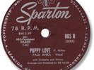 1960 PAUL ANKA Rock’n Roll 78 RPM Record. Puppy Love/ Adam & Eve